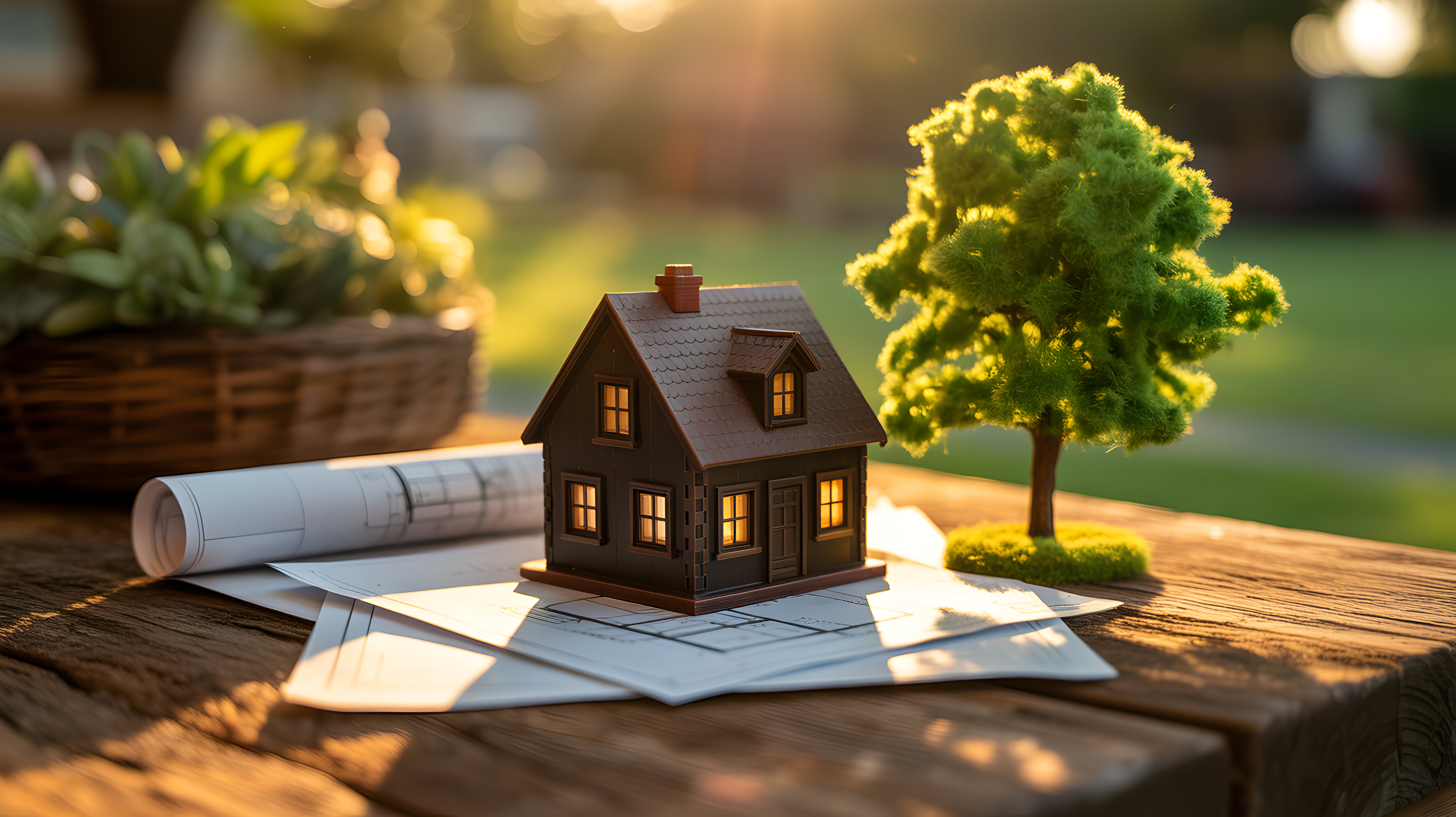 outdoor work environment for a home inspector